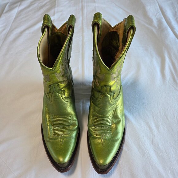 Idyllwind Metallic Green Cowgirl Boots - Picture 2 of 11